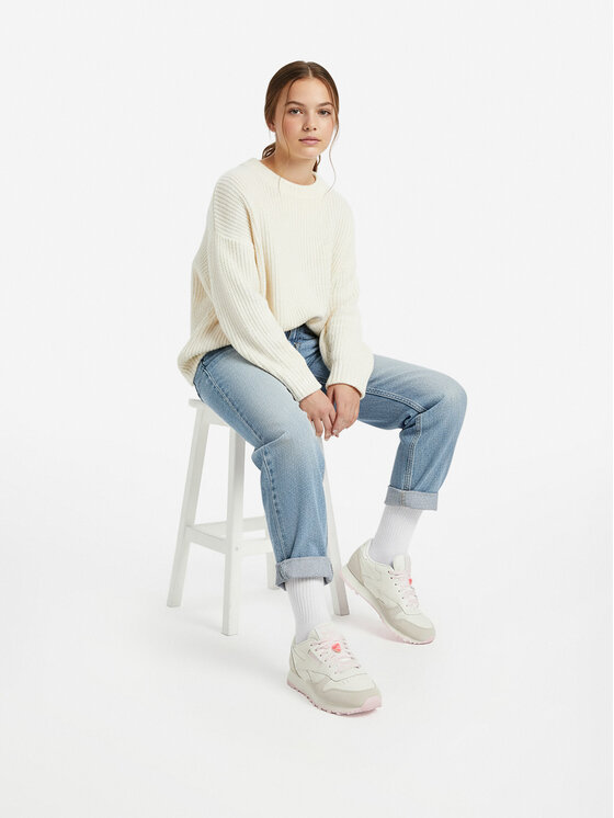 Reebok Sneakersy Reebok EO-CLASSIC LEATHER 100224475 Écru