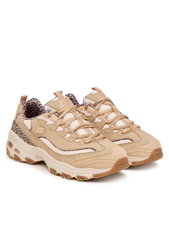 Skechers Snīkeri Skechers D'Lites - Wild Charm 150877/TPE Gaiši brūna