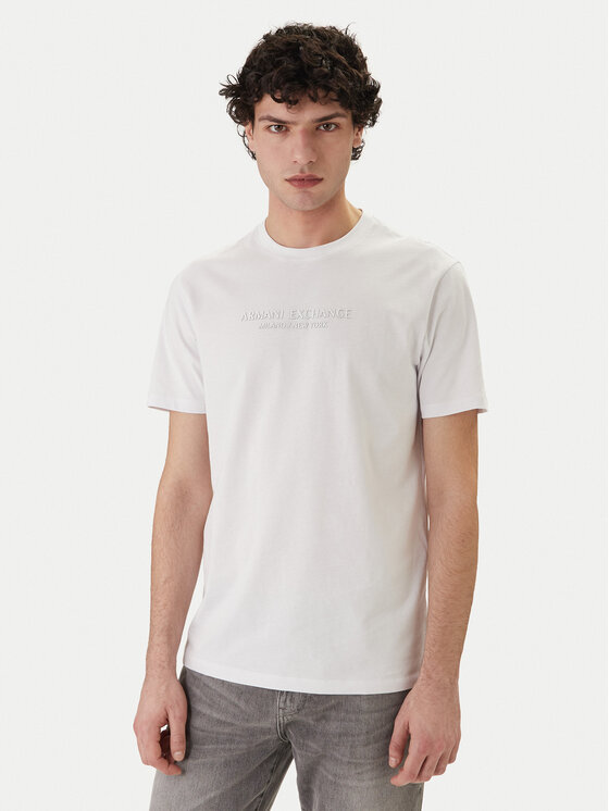 Armani Exchange Armani Exchange Camiseta XM001280 AF10361 U0002 Blanco Regular Fit