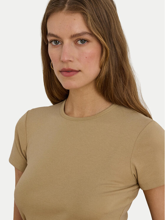 LAUREN RALPH LAUREN LAUREN RALPH LAUREN Camiseta Alli 200807563053 Beis Regular Fit