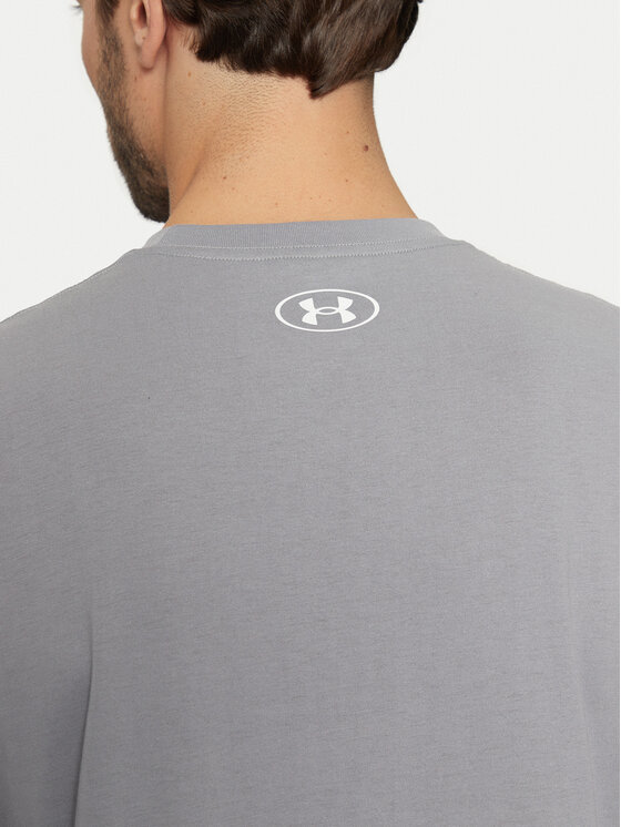 Under Armour Under Armour Póló Ua Sportstyle Logo Update Ss 1382911 Szürke Loose Fit