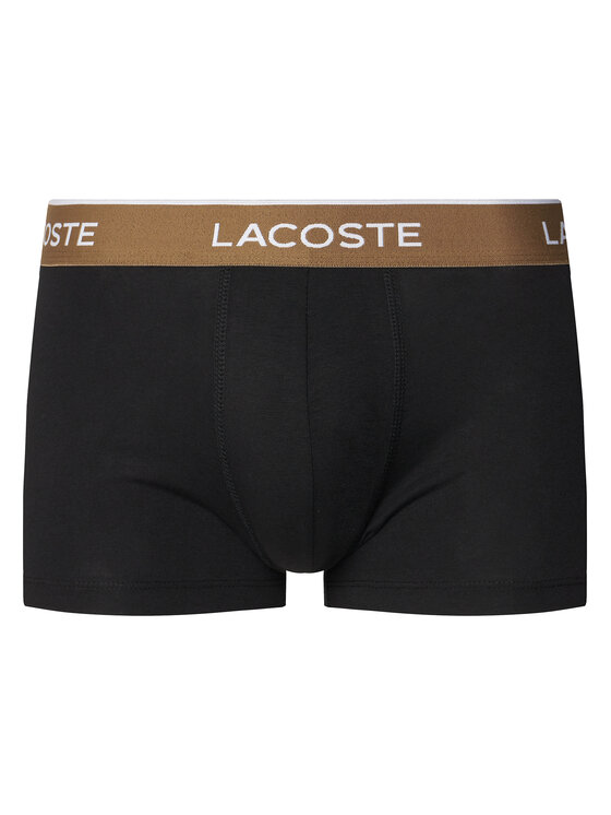Lacoste Lacoste Conjunto de calzoncillos boxer 5H1297 Negro Regular Fit