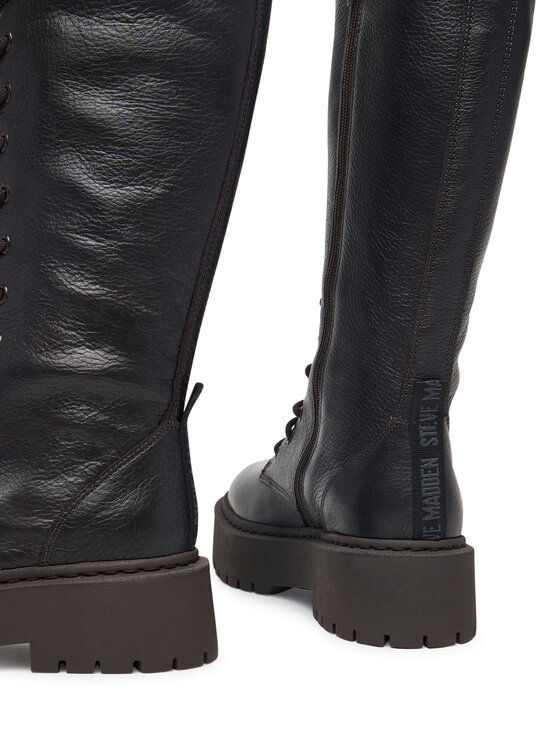 Steve Madden Trzewiki Steve Madden Vroom 11001204 Brązowy ciemny