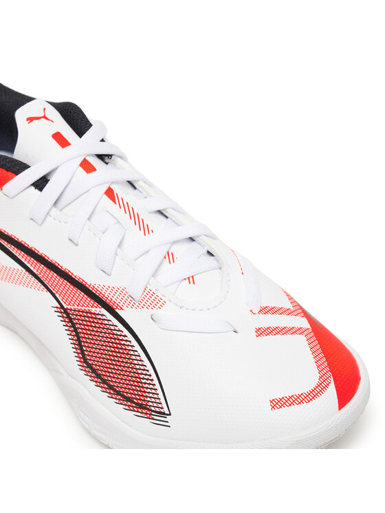 Puma Futbalové topánky Puma Ultra 5 Play It Jr 108327 01 Biela