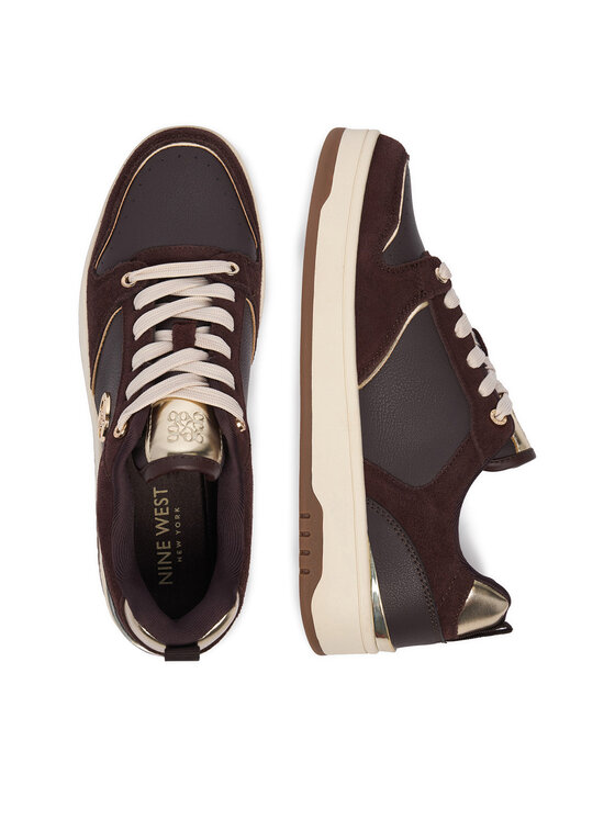 Nine West Sneakersy Nine West EO-RLY-N2601 Hnedá