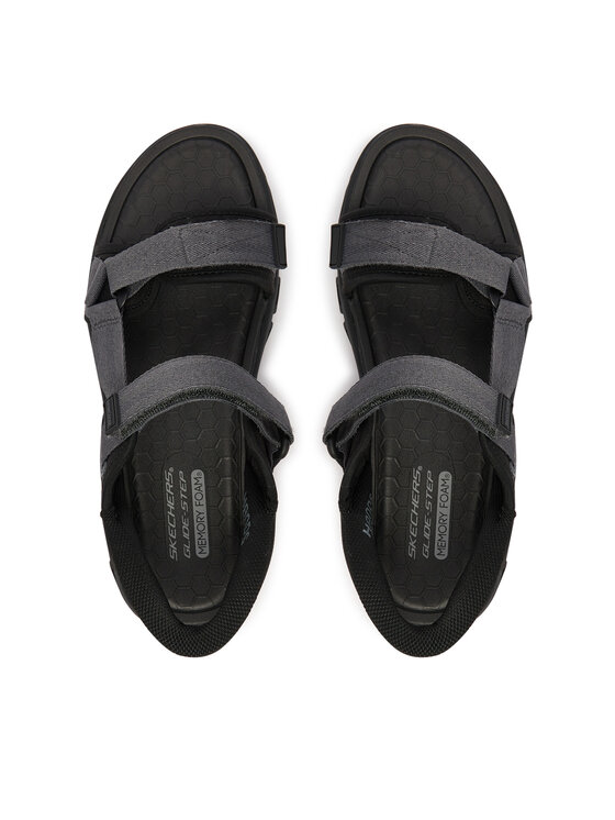 Skechers Босоніжки Skechers Glide Step Sandal 233382/BBK Чорний