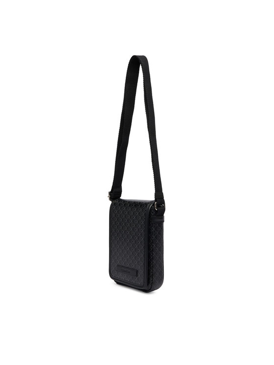 Calvin Klein Funda para móvil Calvin Klein Emblem Aop Coated Phone Crossbod LV04D1218G Negro