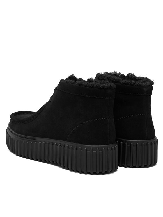 Clarks Черевики Clarks Torhill Moss 26182916 Чорний