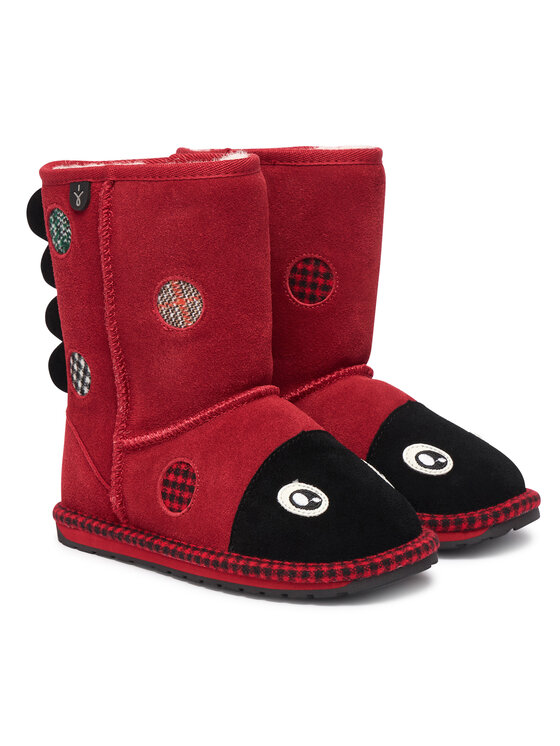 EMU Australia Stivali da neve EMU Australia Lenny Ladybug K13325 Rosso