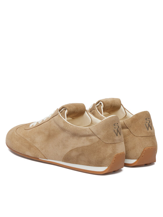 Stuart Weitzman Снікерcи Stuart Weitzman Colton Sleek SN228 Бежевий