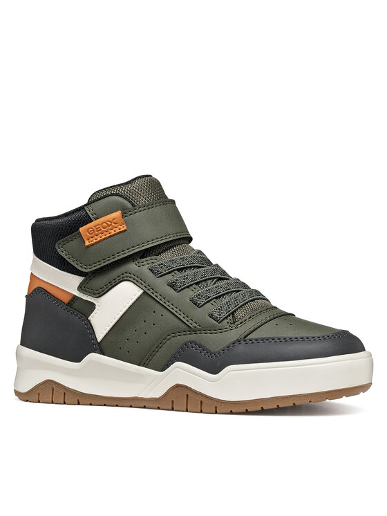 Geox Sneakers Geox J Perth Boy J367RF 0MEMS C3009 M Verde închis