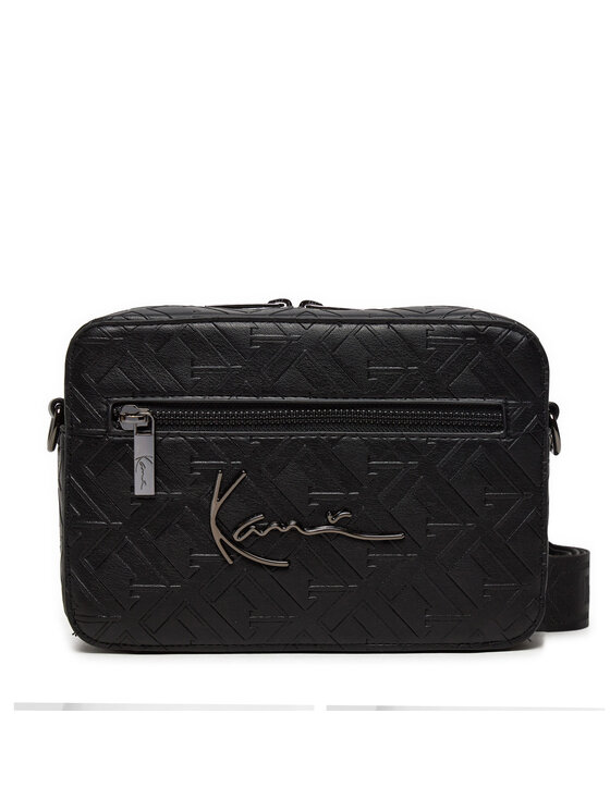 Karl Kani Τσάντα Karl Kani Signature Emboss Messenger Bag 4052045 Μαύρο