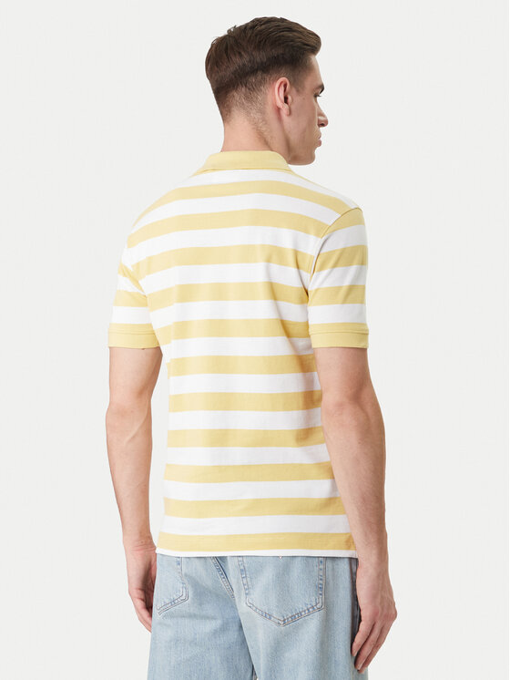 Guess Jeans Guess Jeans Poloshirt M6GP00 KCOT1 Gelb Regular Fit