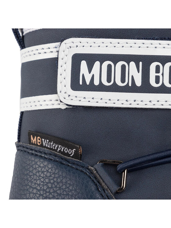 Moon Boot Снігоходи Moon Boot Jr Boy Boot Wp 34051600003 M Cиній