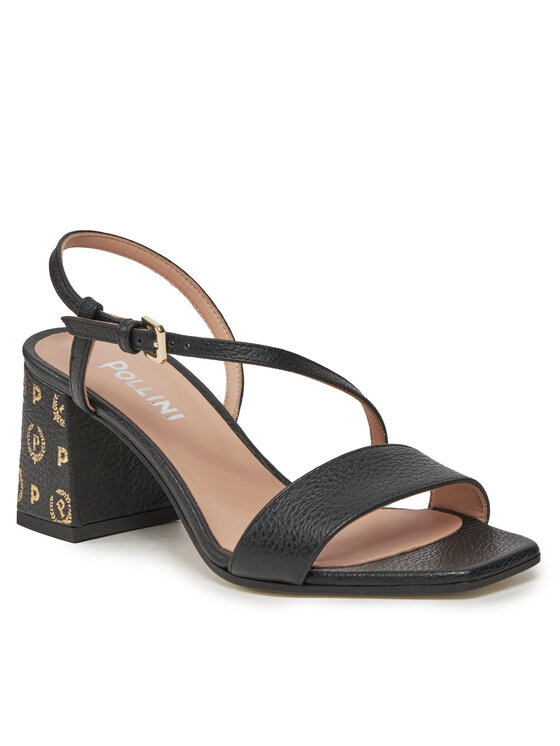 Pollini Босоніжки Pollini SA16116C1ITDP000 Чорний