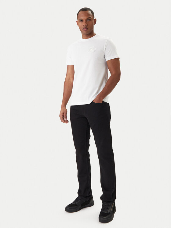 Versace Jeans Couture Versace Jeans Couture Camiseta 80GAHT03 CJ00T Blanco Regular Fit