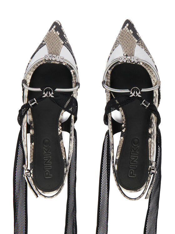 PINKO Балетки PINKO Gianira 30 SD0547 P042 Сірий