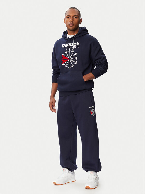 Reebok Reebok Melegítő alsó Eryk RK25733CCM Sötétkék Regular Fit