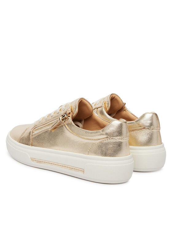 Clarks Снікерcи Clarks Hollyrose Zip 26185916 Золотий