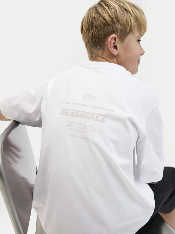 Jack & Jones Junior Jack & Jones Junior Футболка Interlude 12274719 Фіолетовий Loose Fit