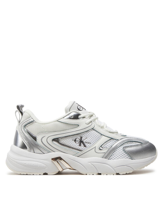 Calvin Klein Jeans Superge Calvin Klein Jeans Retro Tennis Low Lace Mh Ml Mr YW0YW01381 Bela