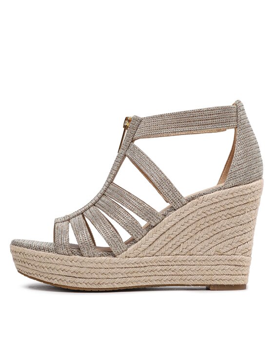 MICHAEL Michael Kors Еспадрильї MICHAEL Michael Kors Bradley Wedge 40S3BYMS3D Золотий