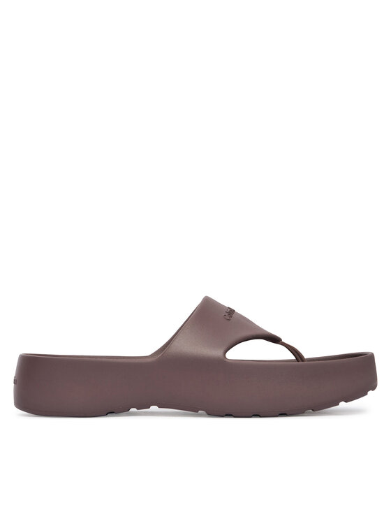 Calvin Klein Japanke Calvin Klein One Piece Eva Flip Flop Thong HW0HW02957 Smeđa
