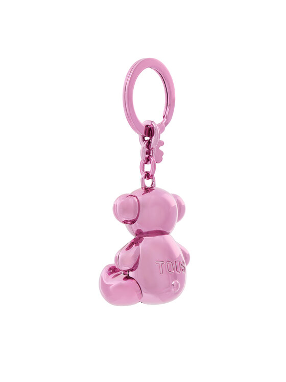 TOUS Брелок TOUS LLAVERO METAL BOLD BEAR 2002040613 Рожевий