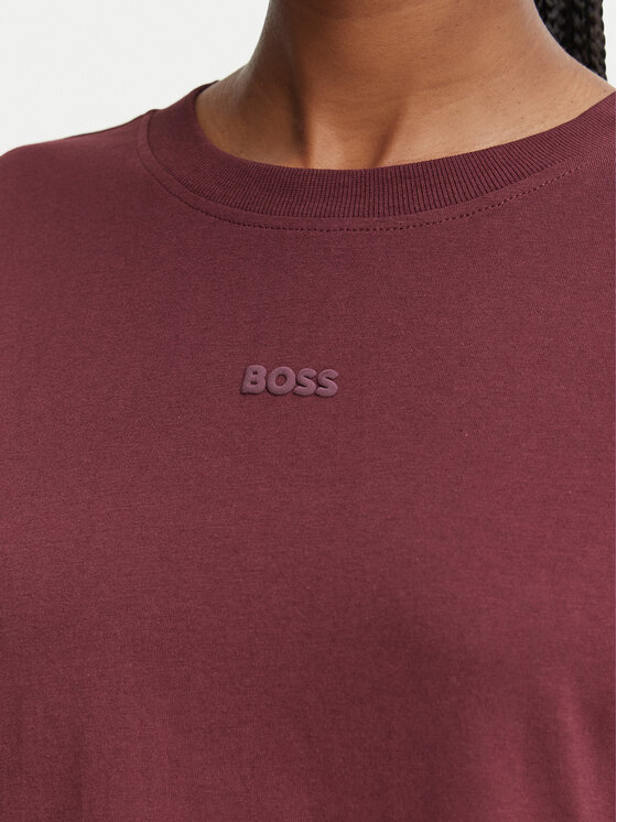 BOSS BOSS Camiseta Enis 50523256 Rojo Regular Fit