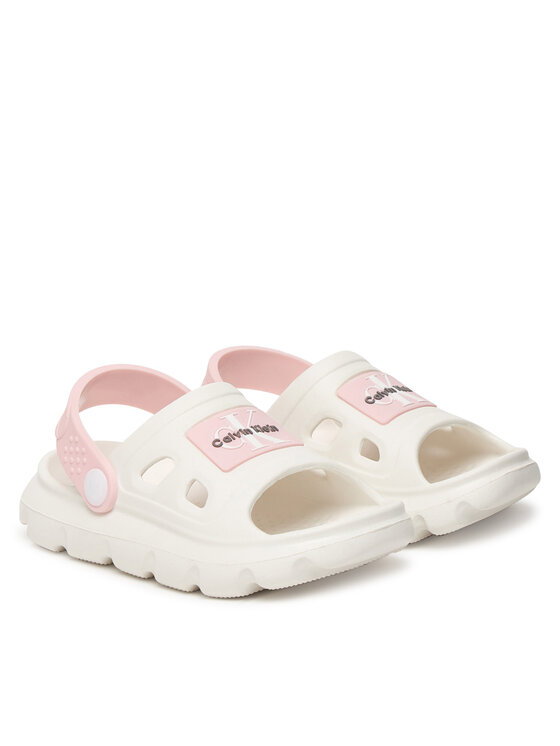 Calvin Klein Sandali Calvin Klein Comfy Sandal V1AF-83264-0083 M Bela
