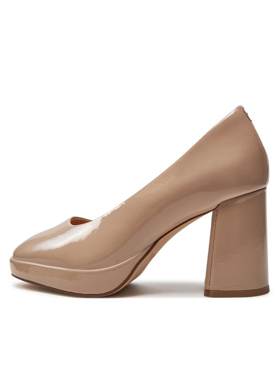 Clarks Décolleté Clarks Zoya85 Court 26176365 Beige