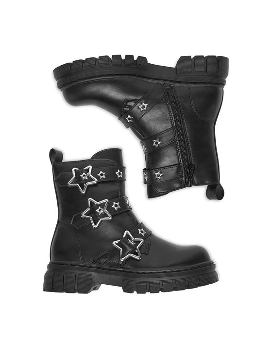 DeeZee Botki DeeZee CEO-CS5959-06 Czarny