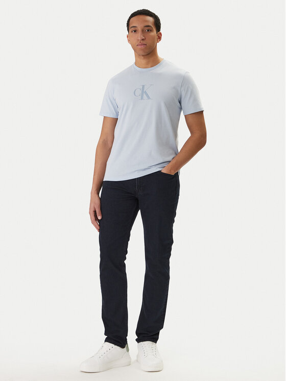 Calvin Klein Calvin Klein Camiseta LV04RF853G Celeste Regular Fit