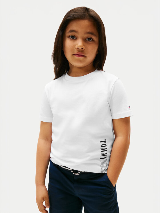 Tommy Hilfiger Tommy Hilfiger Póló Graphic KB0KB09870 Fehér Regular Fit