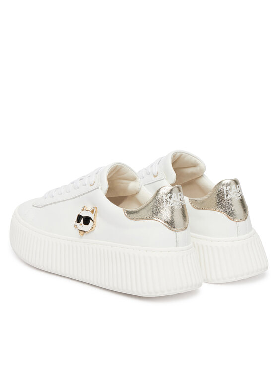 KARL LAGERFELD Сникърси KARL LAGERFELD Z31167 S Бял