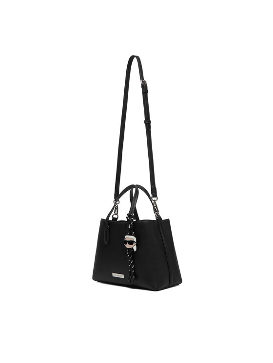 KARL LAGERFELD Kabelka KARL LAGERFELD B1W30003 Čierna