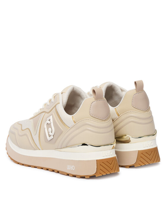 Liu Jo Снікерcи Liu Jo Maxi Wonder Tech 01 BA6021 TX519 Бежевий