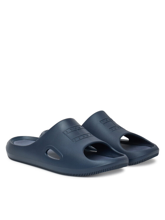 Tommy Jeans Natikače Tommy Jeans Sporty Pool Slide EM0EM01582 Tamnoplava