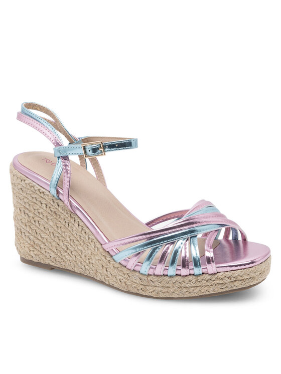 DeeZee Espadrilles DeeZee WYL2610-01 Rozā