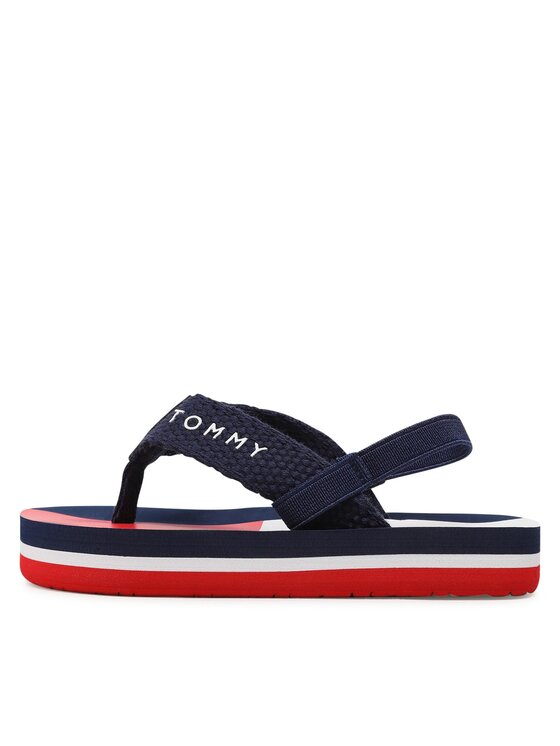 Tommy Hilfiger Sandalias Tommy Hilfiger Flag Flap Flop T1B8-32917-0058 Azul marino