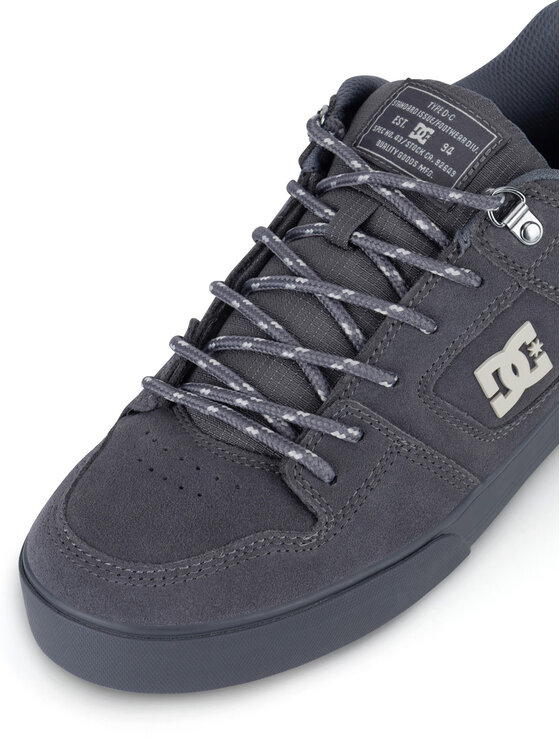 DC Shoes Sneakersy DC Shoes PURE WNT ADYS300151-XSSW Szary