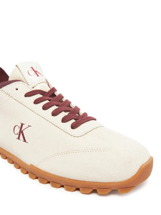 Calvin Klein Jeans Snīkeri Calvin Klein Jeans Low Profile Runner Su YM0YM01288 Balts
