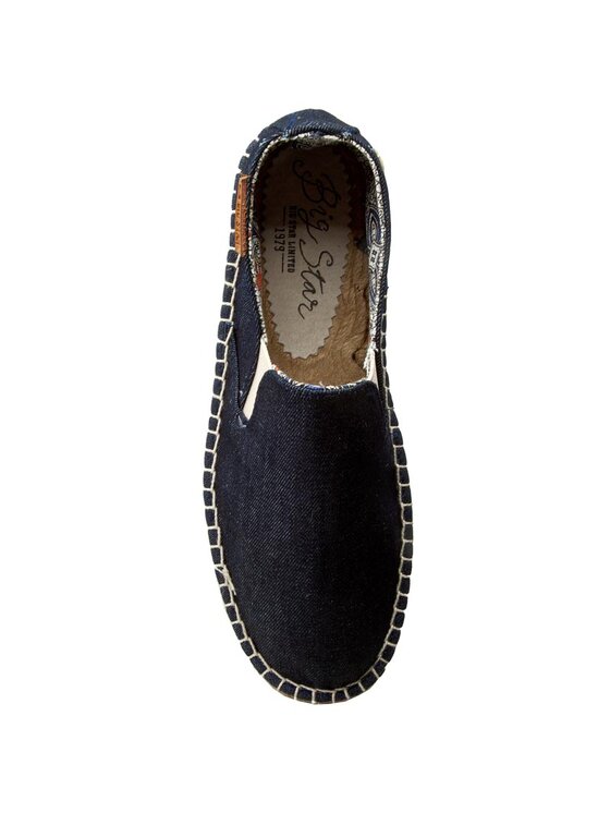 Big Star Shoes Espadryle Big Star Shoes W174088 Granatowy
