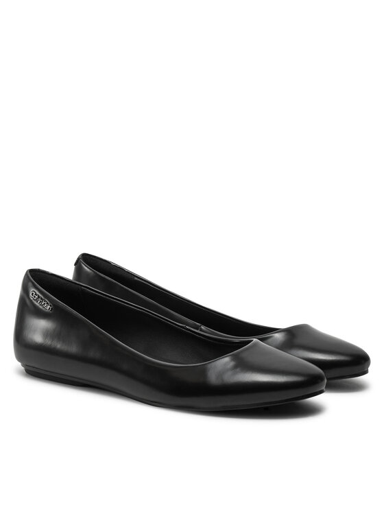 Calvin Klein Ballerine Calvin Klein Round Ballerina HW0HW02449 Nero