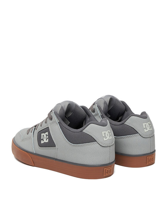 DC Shoes Sneakersy DC Shoes EO-PURE 300660-CG5 Sivá