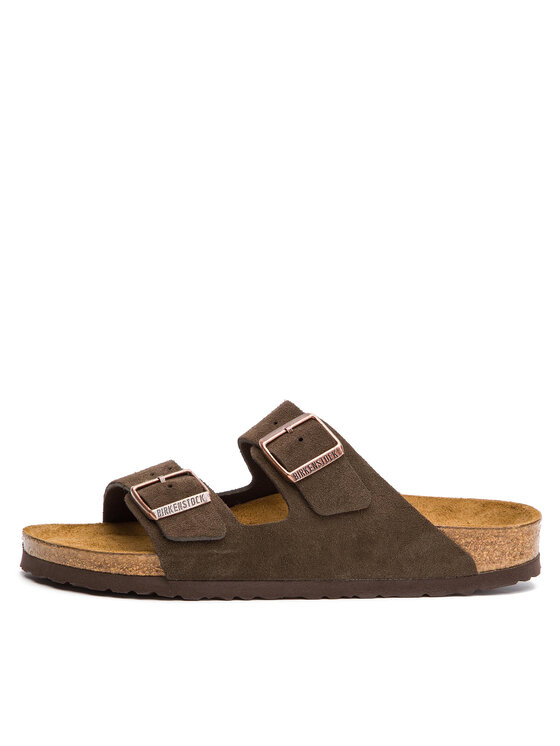 Birkenstock Шльопанці Birkenstock Arizona zamsz 0951313 Коричневий
