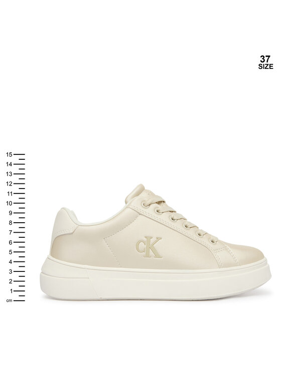 Calvin Klein Superge Calvin Klein Low Cut Lace Up V3A9-83220-1688 Bež