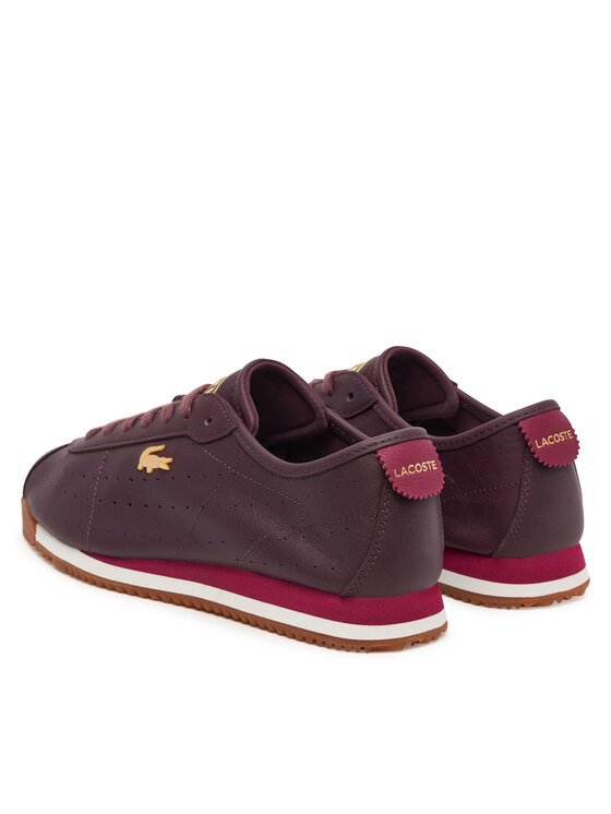 Lacoste Снікерcи Lacoste Club Low 52SFA0103 Бордовий