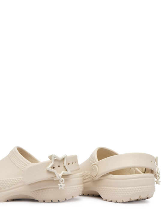 Crocs Şlapi Crocs Classic Star Buckle Clog 214369 Bej deschis