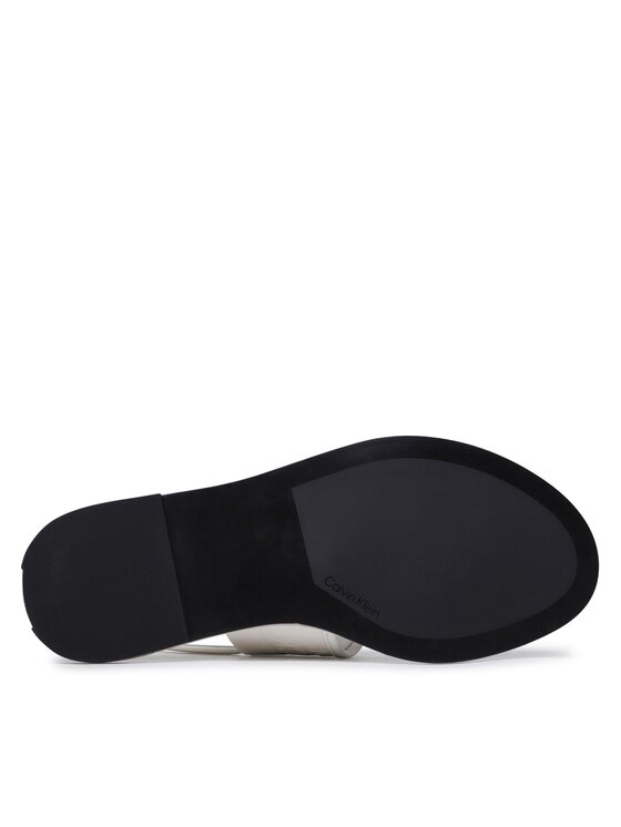 Calvin Klein Basutės Calvin Klein Almond Tp Sandal HW0HW01536 Écru